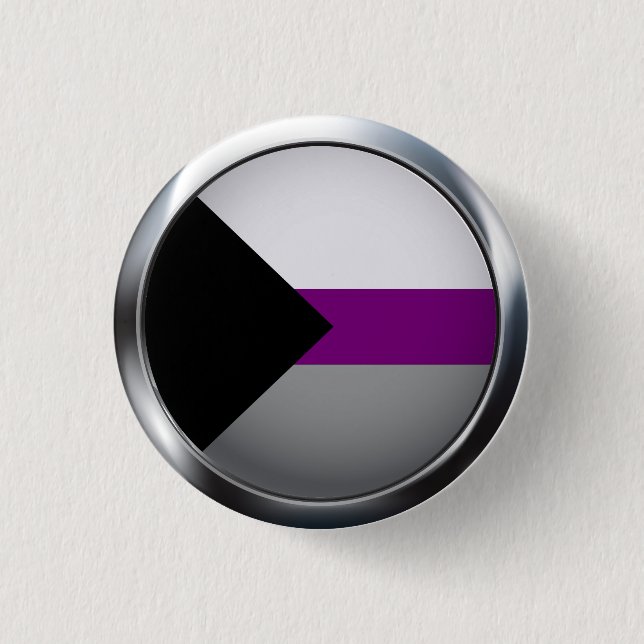 Badge Rond 2,50 Cm Demisexuel (Devant)