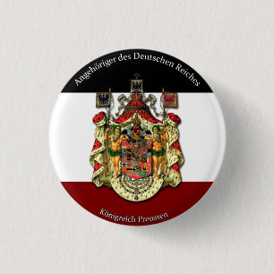 Badge Rond 2,50 Cm DES Deutschen Reiches d'Angehöriger