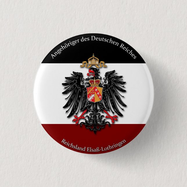 Badge Rond 2,50 Cm DES Deutschen Reiches d'Angehöriger (Devant)