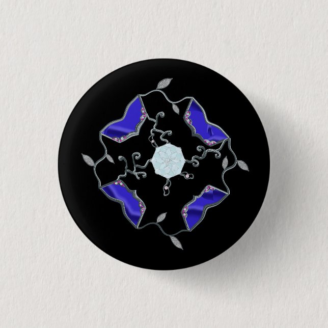 Badge Rond 2,50 Cm Design de bijoux (Devant)