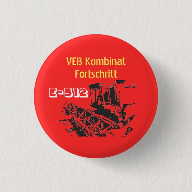 Badge Rond 2,50 Cm Design progressiste (Devant)