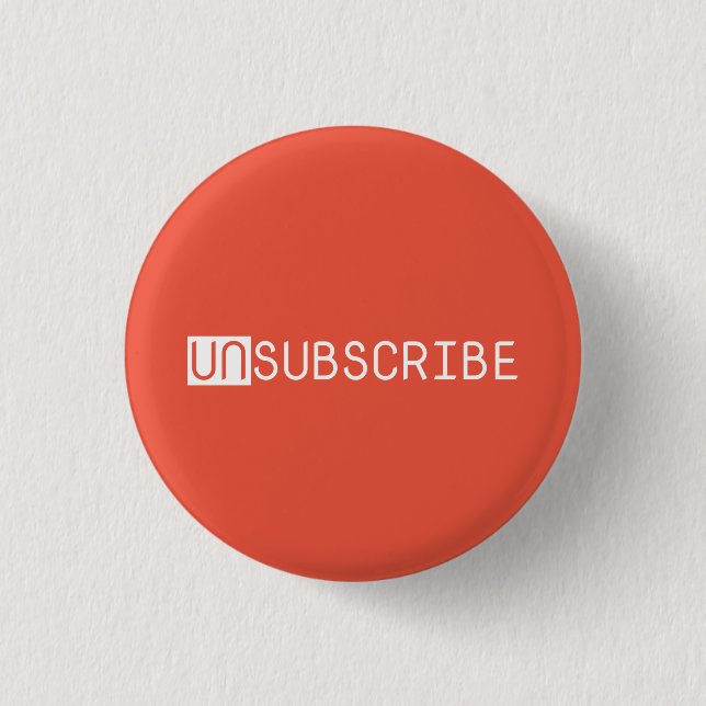 Badge Rond 2,50 Cm désinscrire (Devant)