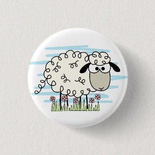 Badge Rond 2,50 Cm Dessin de caricature 