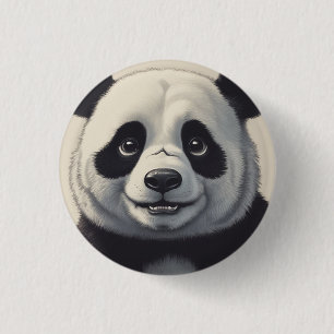 Badge Rond 2,50 Cm Dessin de Panda