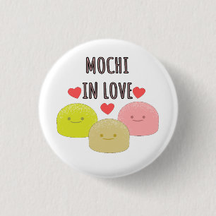 Badge Rond 2,50 Cm Dessins de dessin mignon Mochi