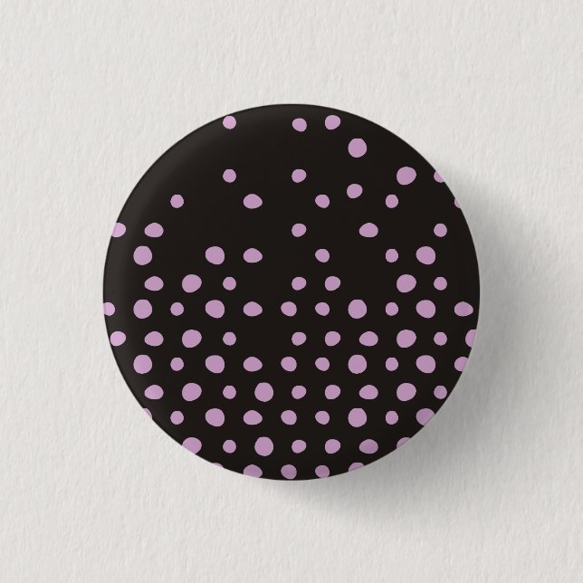 Badge Rond 2,50 Cm Destruction de point de polka (Devant)