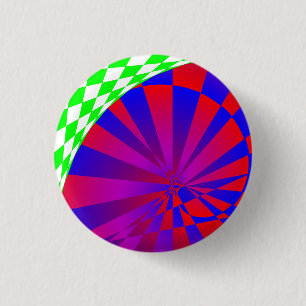 Badge Rond 2,50 Cm Dimensions Pliées Par Kenneth Yoncich