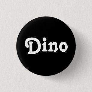 Badge Rond 2,50 Cm Dino du bouton
