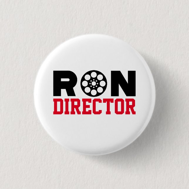 Badge Rond 2,50 Cm Directeur Ron (Devant)