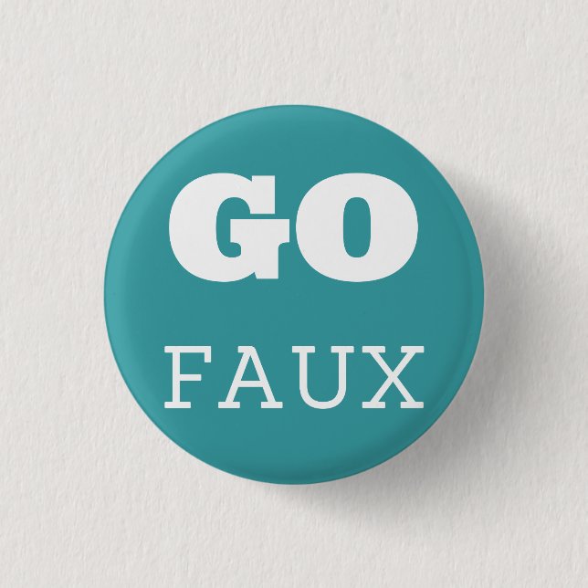 BADGE ROND 2,50 CM DISPARAISSENT LE FAUX (Devant)