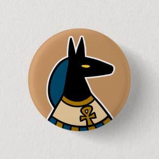 Badge Rond 2,50 Cm Divinité : : Anubis