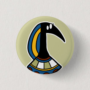 Badge Rond 2,50 Cm Divinité : : Thoth