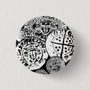 Badge Rond 2,50 Cm Don pour la détection des métaux, pièce martel
