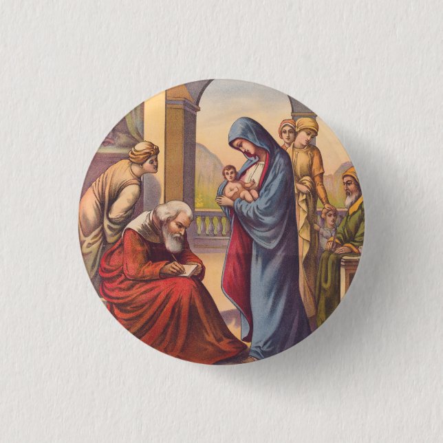Badge Rond 2,50 Cm Donner à l'enfant le nom de Jean (Devant)