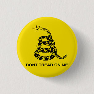 Badge Rond 2,50 Cm Don't Tread On Me