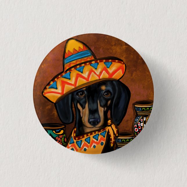 BADGE ROND 2,50 CM DOXIE    (Devant)