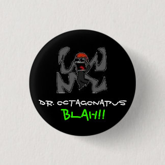 Badge Rond 2,50 Cm Dr. Octagonapus - customisé