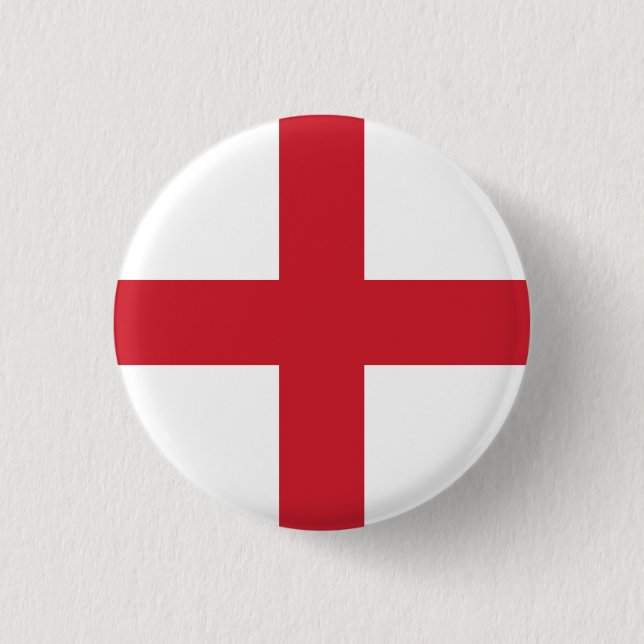 Badge Rond 2,50 Cm Drapeau Angleterre (Devant)