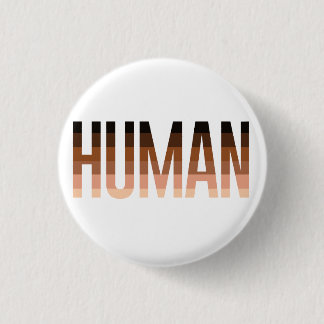 Badge Rond 2,50 Cm Drapeau antiraciste humain