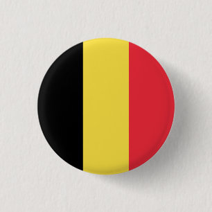 Badge Rond 2,50 Cm Drapeau belge