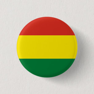 Badge Rond 2,50 Cm Drapeau bolivien