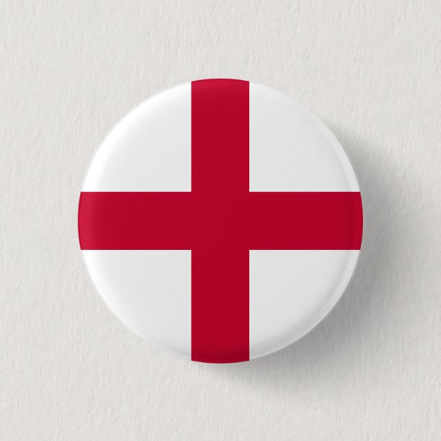Badge Rond 2,50 Cm Drapeau d'Angleterre (Devant)