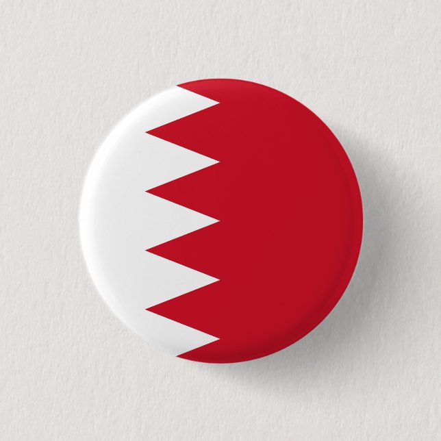 Badge Rond 2,50 Cm Drapeau de Bahreïn (Devant)
