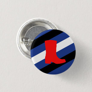 Badge Rond 2,50 Cm Drapeau de fierté de bottes