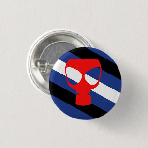 Badge Rond 2,50 Cm Drapeau de fierté de masque