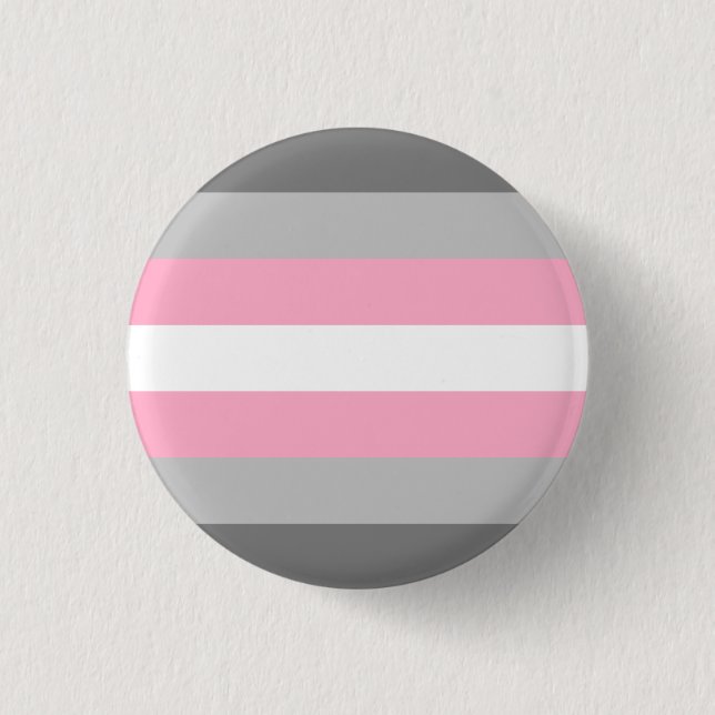 Badge Rond 2,50 Cm Drapeau de fierté demifille (Devant)
