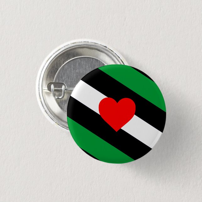 Badge Rond 2,50 Cm Drapeau de fierté Leather Boi (Devant & derrière)
