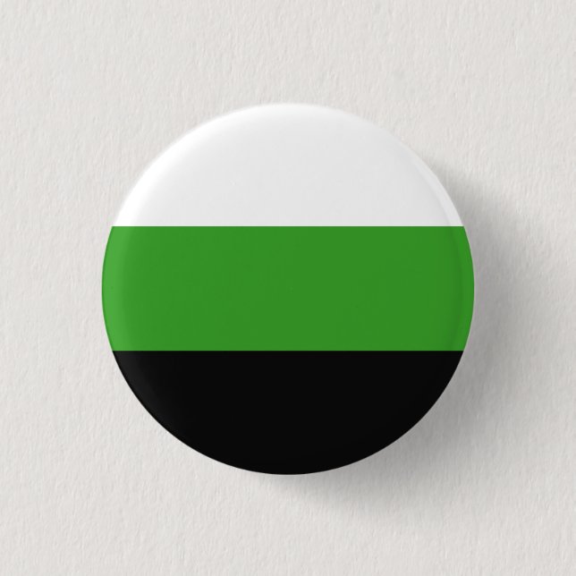 Badge Rond 2,50 Cm Drapeau de fierté Neutrois (Devant)