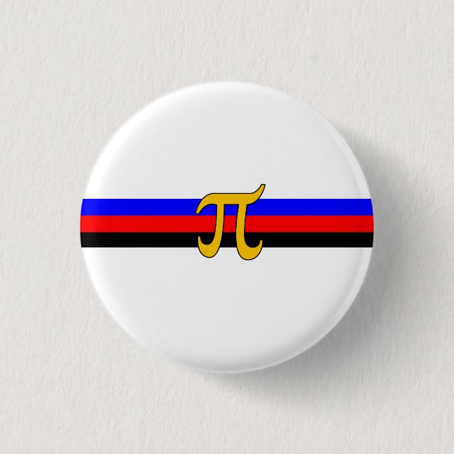 Badge Rond 2,50 Cm Drapeau de fierté polyamoureuse (Devant)