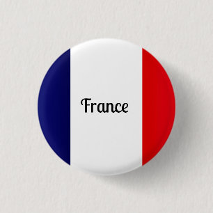 Badge Rond 2,50 Cm Drapeau de France