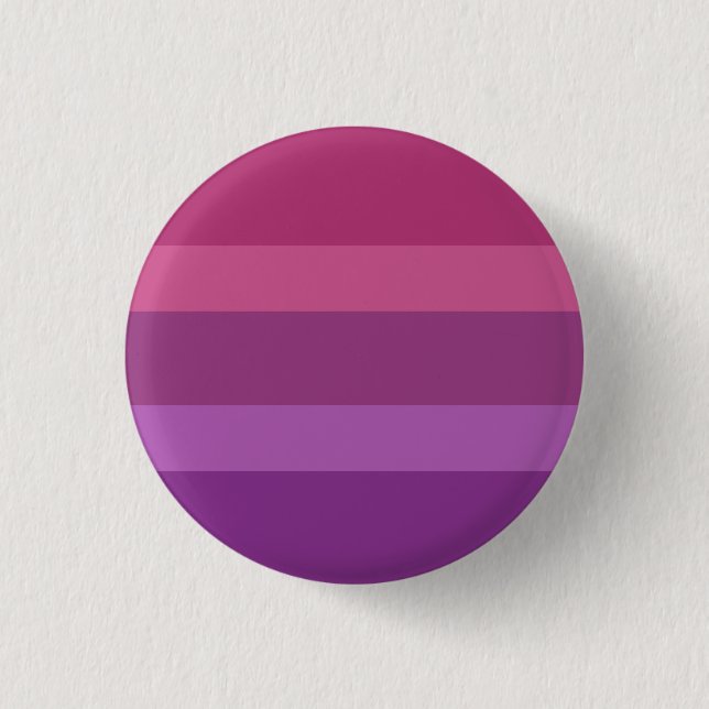 Badge Rond 2,50 Cm Drapeau de la fierté Aceflux (Devant)