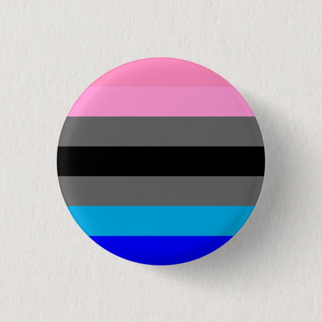 Badge Rond 2,50 Cm Drapeau de la fierté ambonienne (Devant)