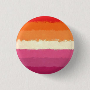 Badge Rond 2,50 Cm Drapeau de la fierté lesbienne