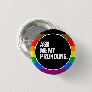Badge Rond 2,50 Cm Drapeau de la fierté LGBTQ+ de Philadelphie (QPOC)