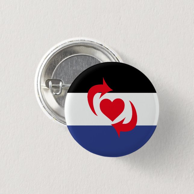 Badge Rond 2,50 Cm Drapeau de la fierté Switch (Devant & derrière)