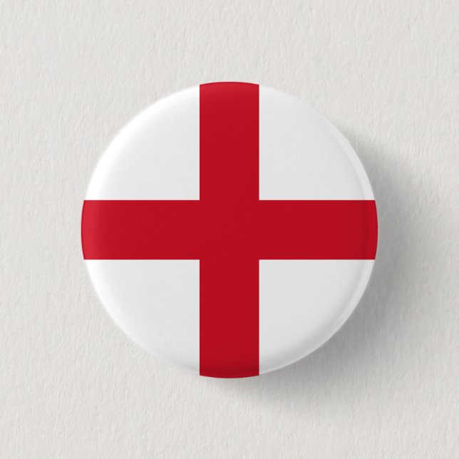 Badge Rond 2,50 Cm Drapeau de l'Angleterre exact (Devant)