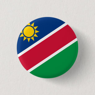 Badge Rond 2,50 Cm Drapeau de Namibie