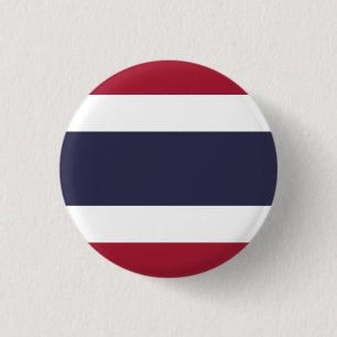 Badge Rond 2,50 Cm Drapeau de Thaïlande