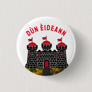 Badge Rond 2,50 Cm Drapeau d'Édimbourg - ÉCOSSE