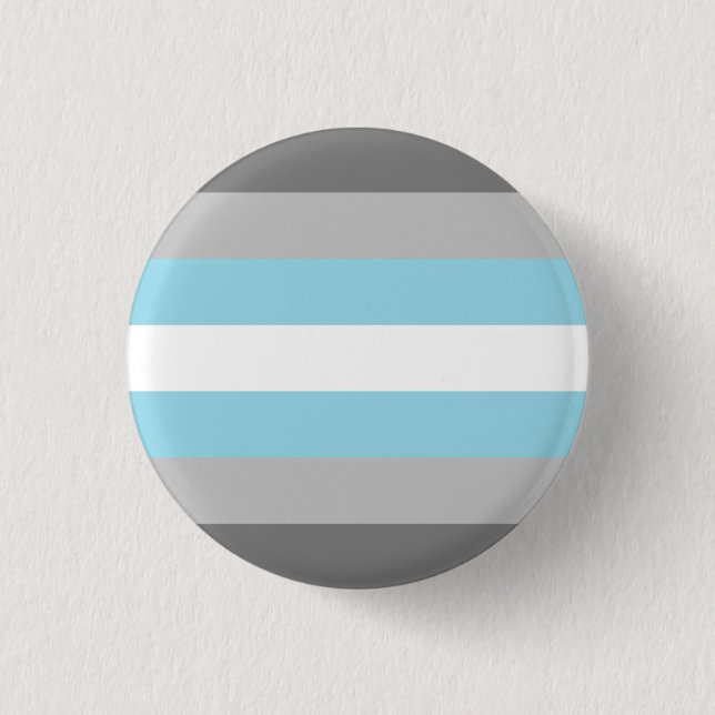 Badge Rond 2,50 Cm Drapeau Demiboy Pride (Devant)