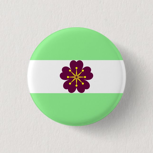 Badge Rond 2,50 Cm Drapeau Diamoric Pride Bouton Pinback Petit (Devant)