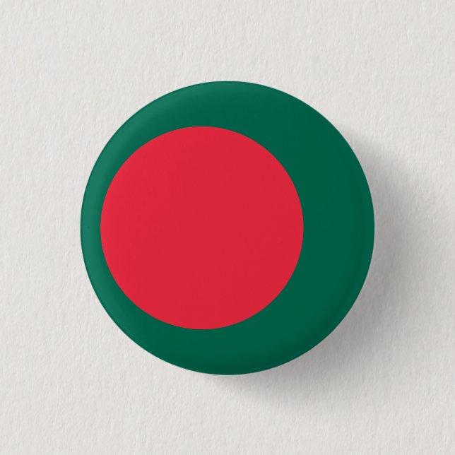Badge Rond 2,50 Cm Drapeau du Bangladesh (Devant)