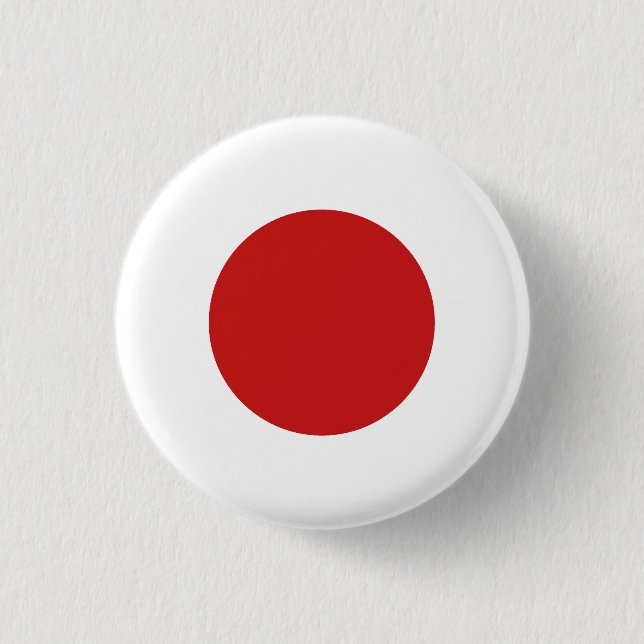 Badge Rond 2,50 Cm Drapeau du Japon (Devant)
