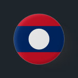 Badge Rond 2,50 Cm Drapeau du Laos<br><div class="desc">Produits World Flag personnalisables - N'hésitez pas à ajouter votre propre texte.</div>