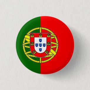 Badge Rond 2,50 Cm Drapeau du Portugal