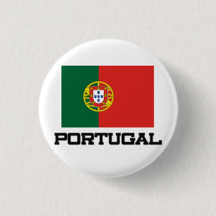Badge Rond 2,50 Cm Drapeau du Portugal